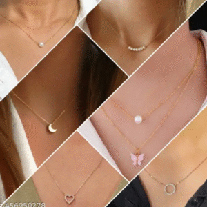 shimmering beautiful necklace combo for women and girls